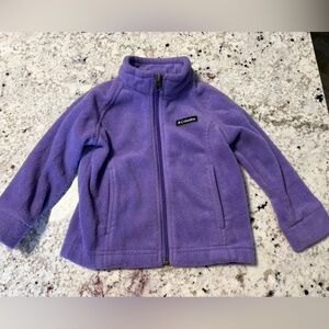 Columbia Vibrant Purple Fleece Jacket 2T